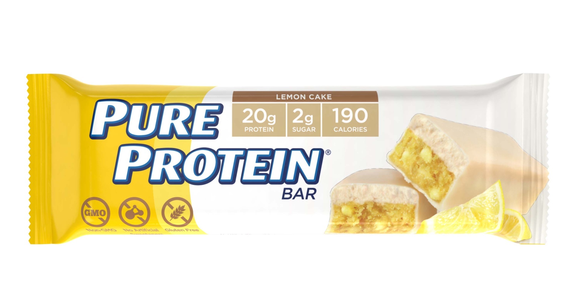 slide 1 of 1, Pure Protein Lemon Cake Bar, 1 ct