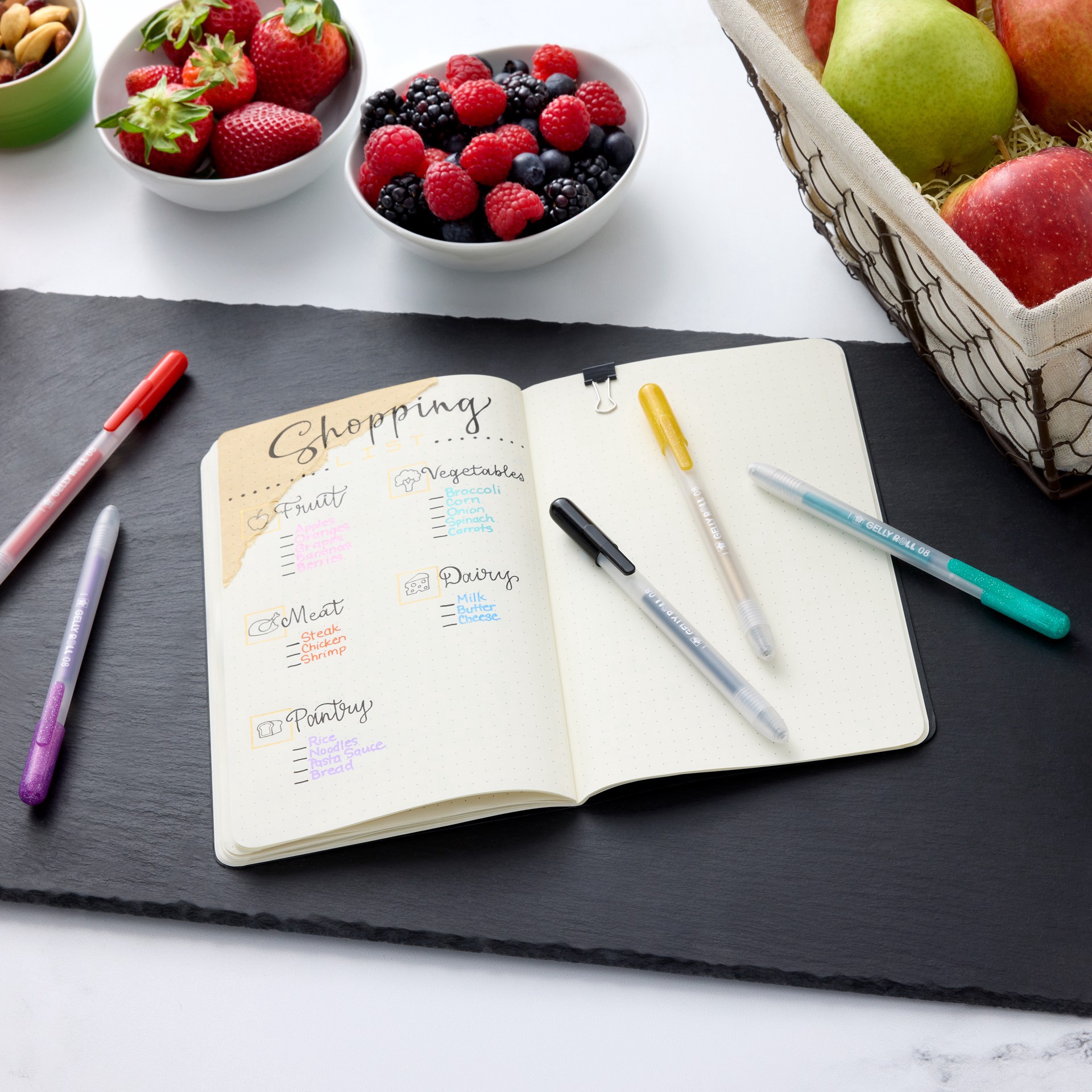 slide 2 of 3, SAKURA Gell Roll Retract, 3 ct