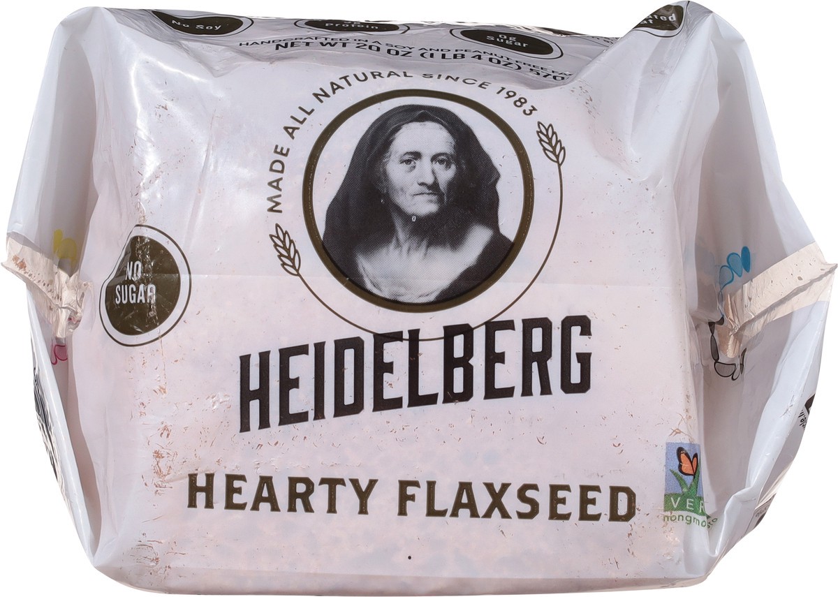 slide 8 of 9, Heidelberg Hearty Flaxseed Bread 20 oz, 20 oz