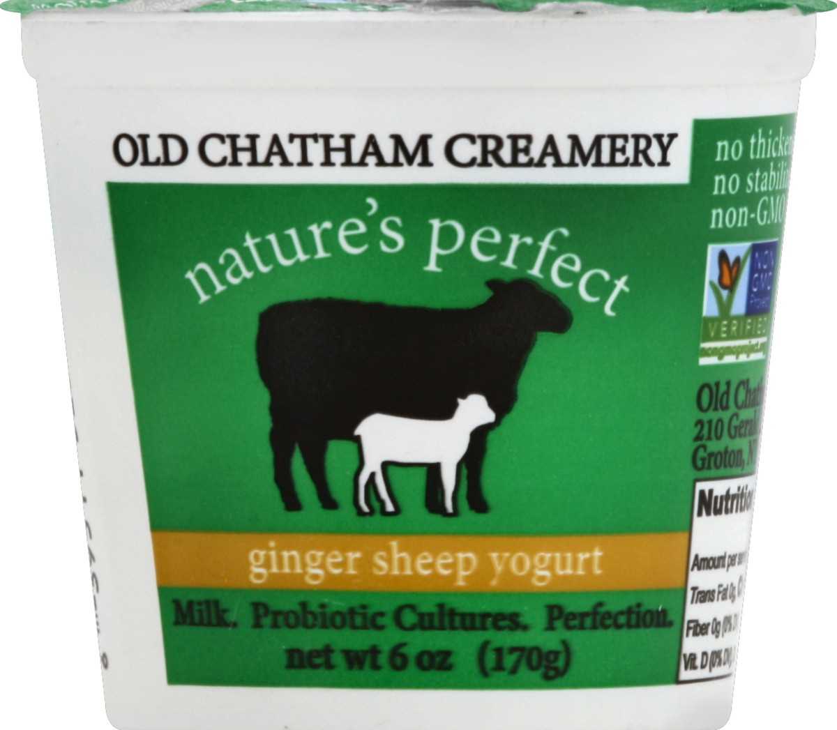 slide 2 of 3, Old Chatham Creamery Yogurt 6 oz, 6 oz