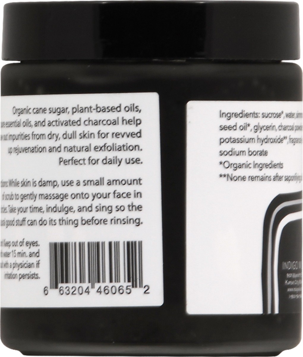 slide 4 of 10, Zum Face Charcoal Scrub, 4 oz