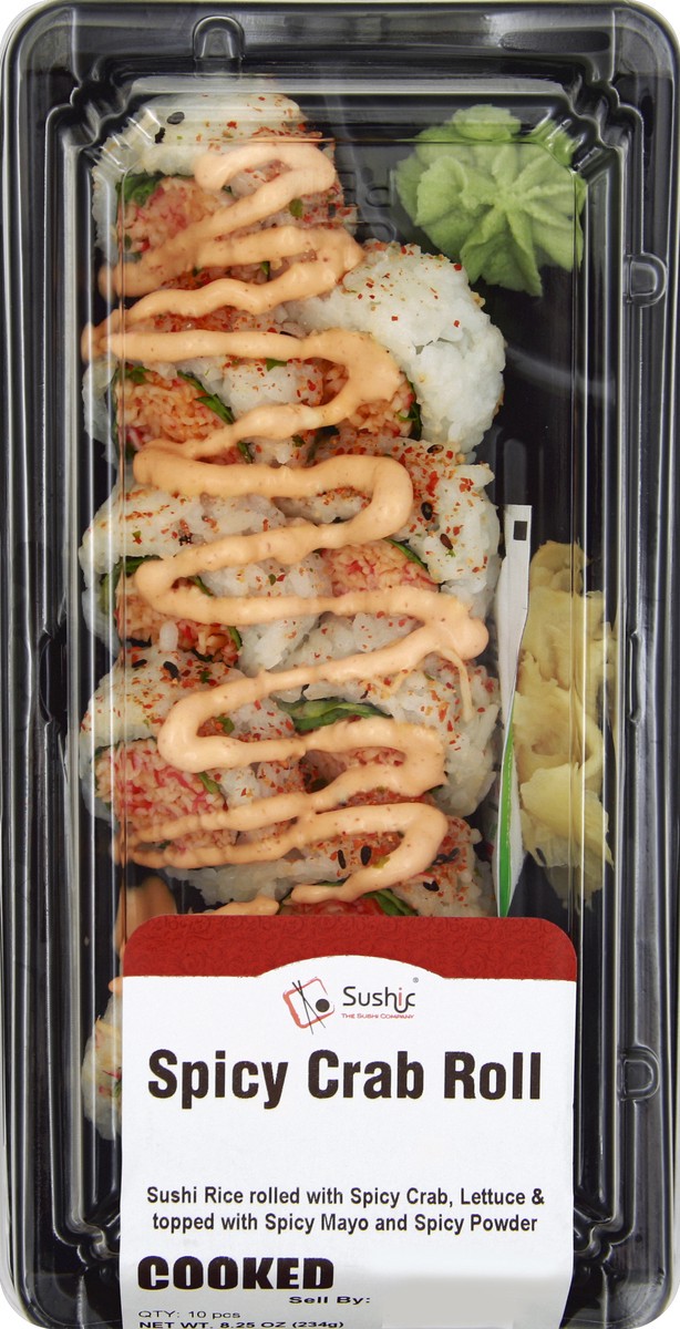 slide 1 of 4, Sushic Crab Roll 10 ea, 10 ct
