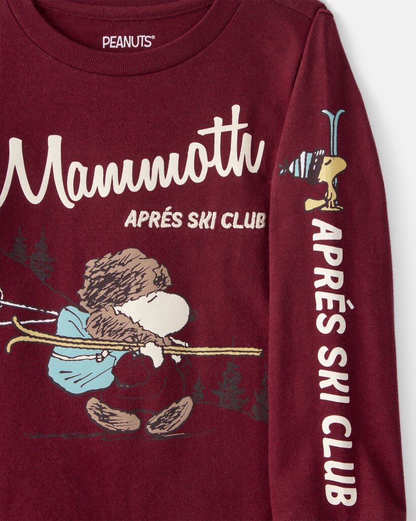 slide 2 of 4, Oshkosh Toddler Boy Peanuts Snoopy Graphic Tee - Red Maroon 4T, 1 ct