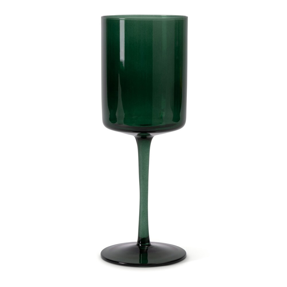 slide 3 of 4, Core Home Wine Glass 2-Pack - Green, 2 ct