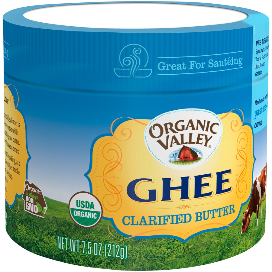 slide 7 of 8, Organic Valley Clarified Ghee Butter 7.5 oz, 7.5 oz