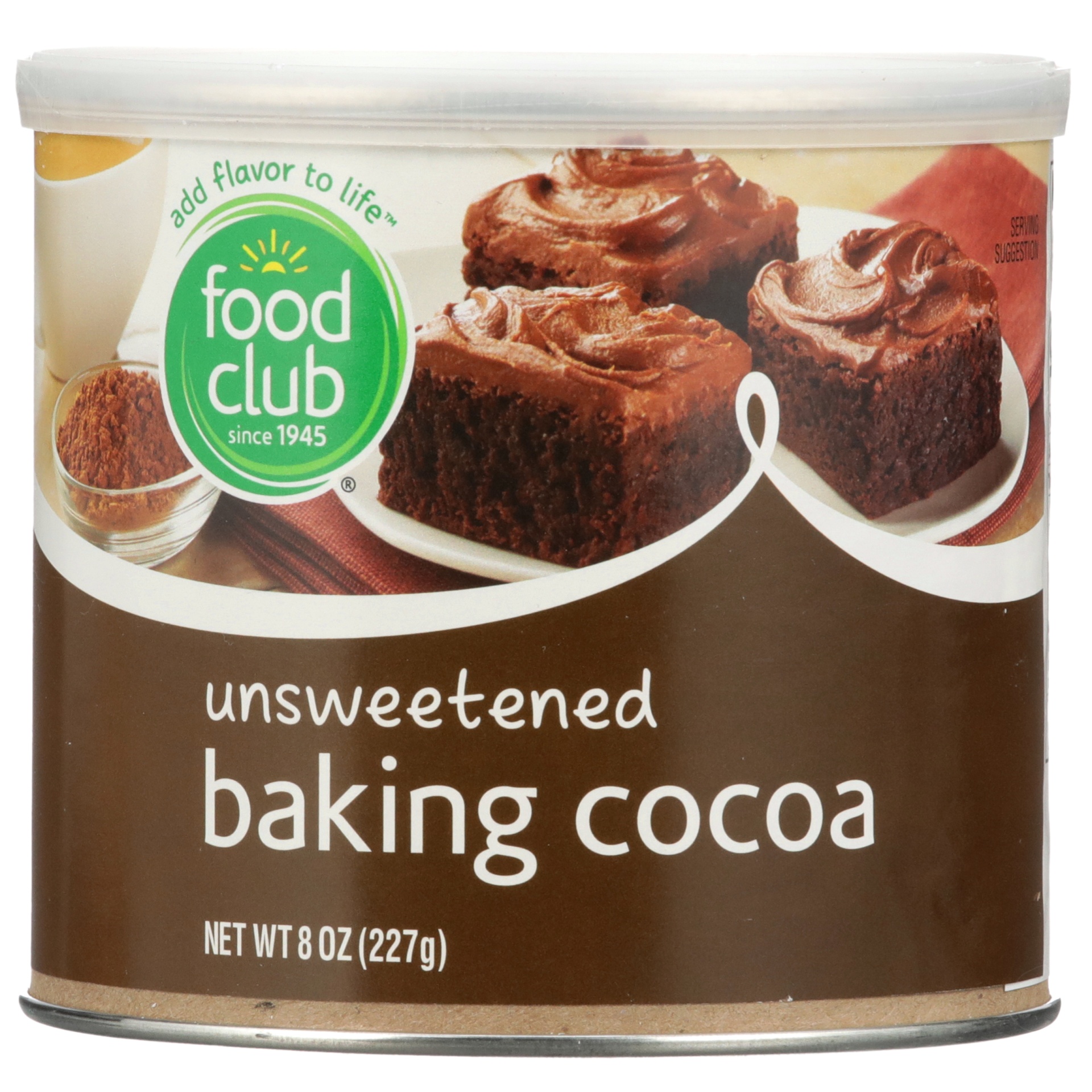 slide 1 of 6, Food Club Baking Cocoa, 8 oz