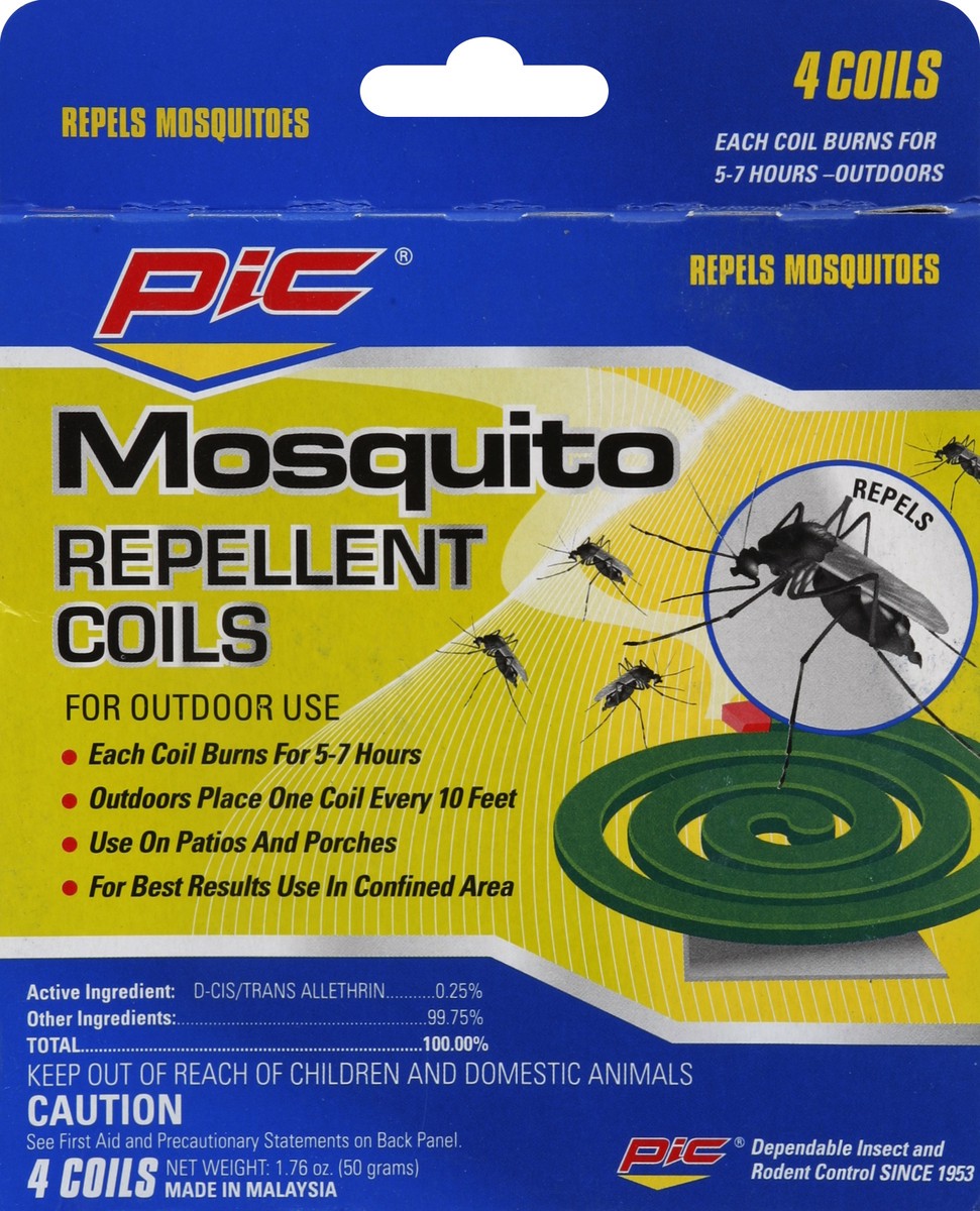 slide 1 of 4, PIC Mosquito Repellent 4 ea, 4 ct