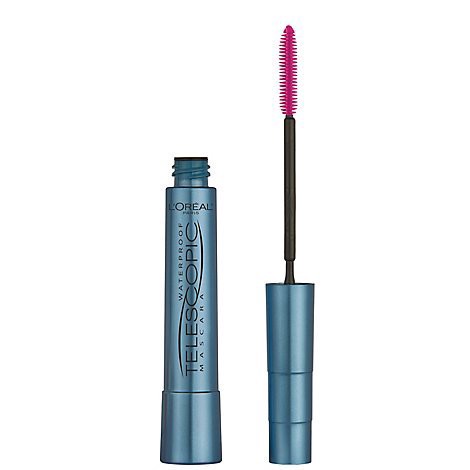 slide 1 of 1, L'oreal Paris Telescopic Original Waterproof Intense Lengthening Mascara Black - 0.24 Fl. Oz., 0.24 oz