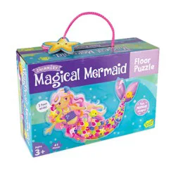 Peaceable Kingdom Mermaid Floor Puzzle
