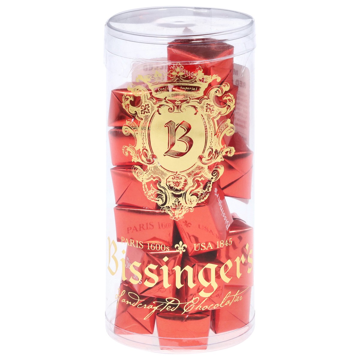 slide 1 of 14, Bissinger's Handcrafted Milk Caramel Filled Red Presents 8 oz, 8 oz