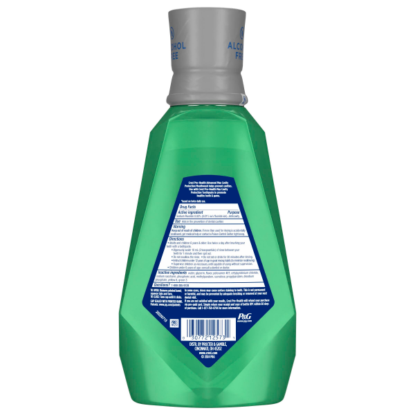 slide 20 of 29, Crest Pro-Health Advanced Maximum Cavity Protection Mouthwash - Mild Mint - 1L, 33.8 fl oz