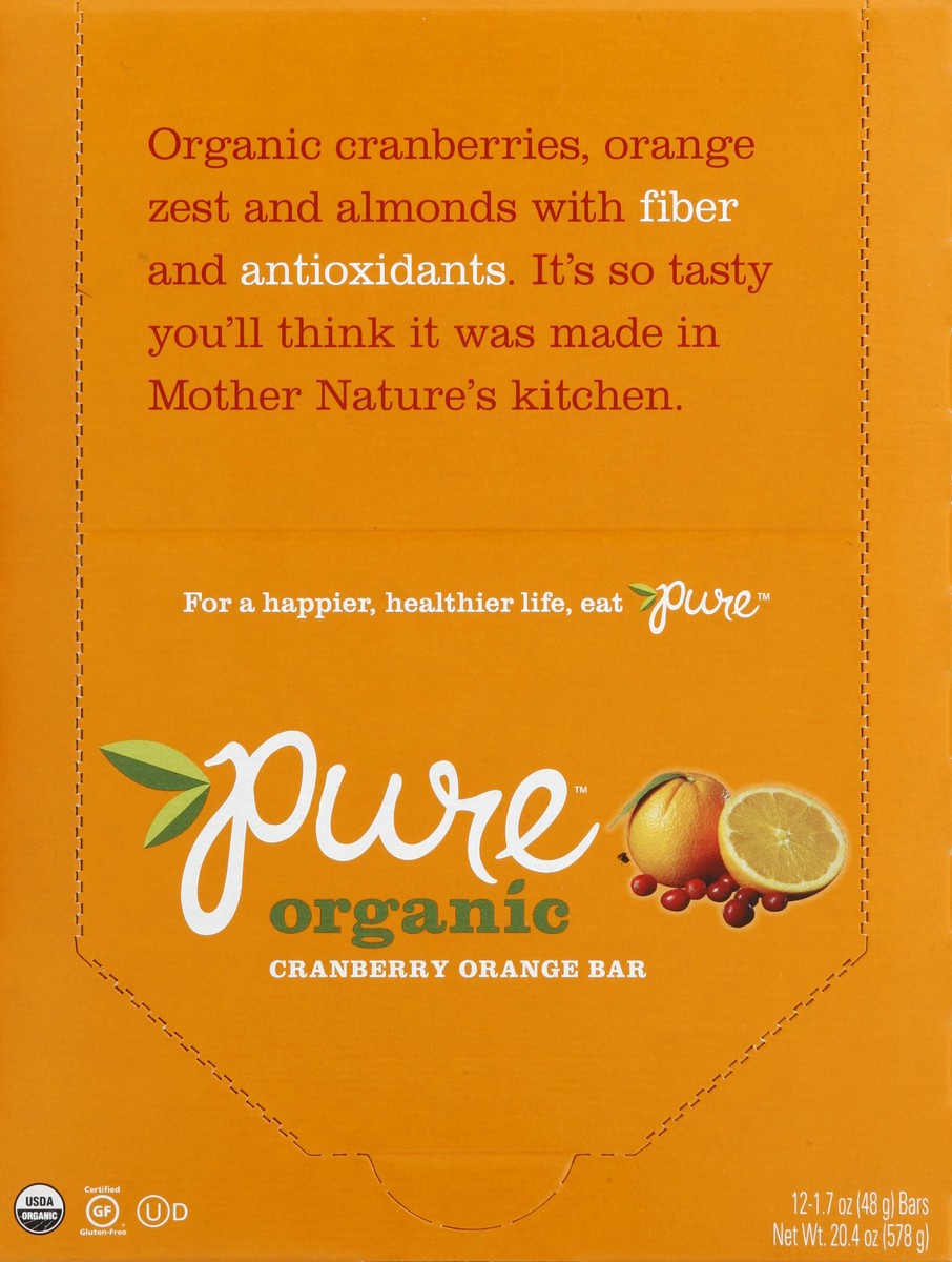 slide 3 of 5, Pure Organic Dark Chocolate Berry Bar, 1.7 oz