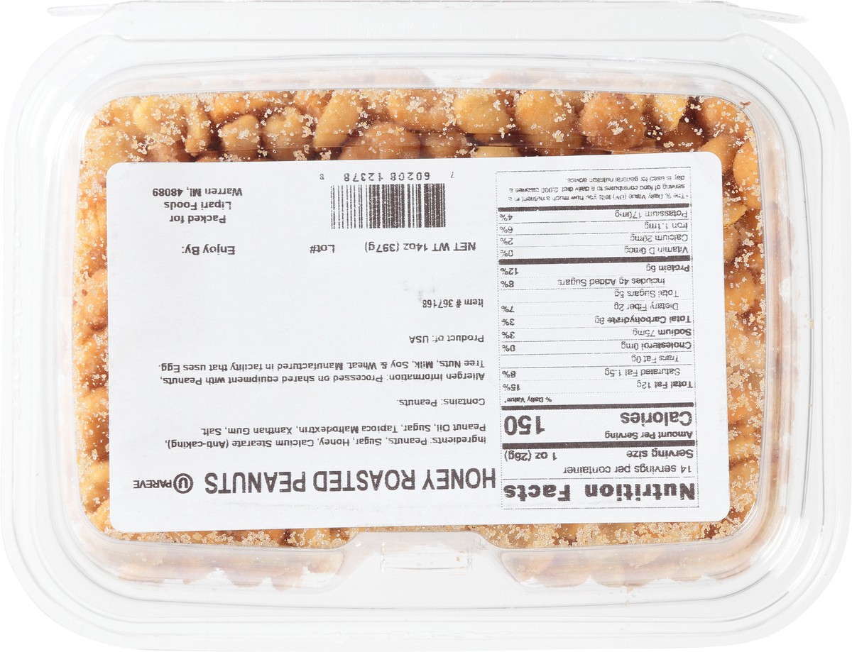 slide 5 of 9, JLM Manufacturing Honey Roasted Peanuts - 14 oz, 14 oz