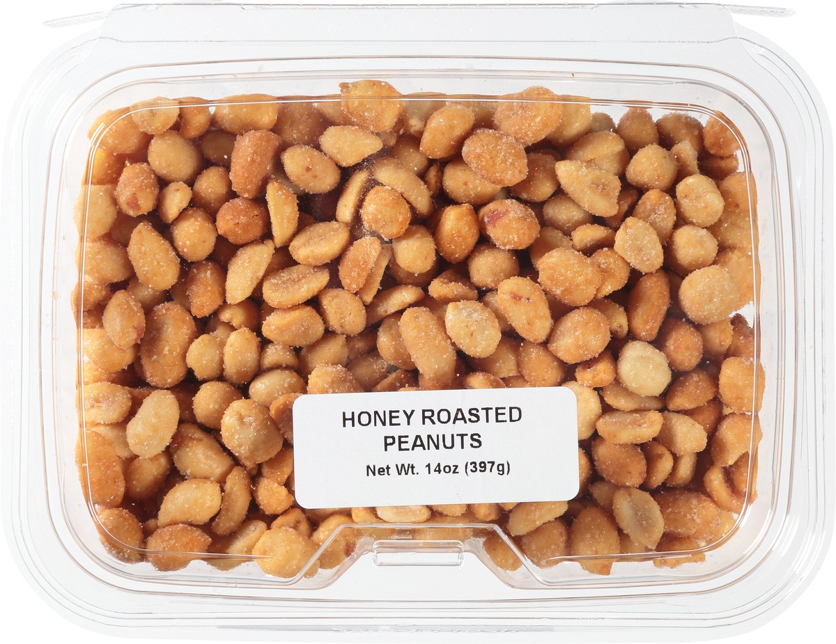 slide 3 of 9, JLM Manufacturing Honey Roasted Peanuts - 14 oz, 14 oz