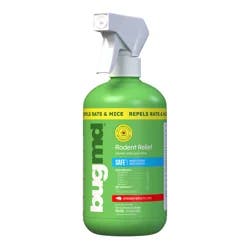 Bugmd Peppermint Oil Spray For Rodents - 16oz Mouse Repellent & Rodent Repellent Spray, Natural Mice Repellent With Cinnamon, Clove, And Rosemary Oils - Safe Indoor & Outdoor Use