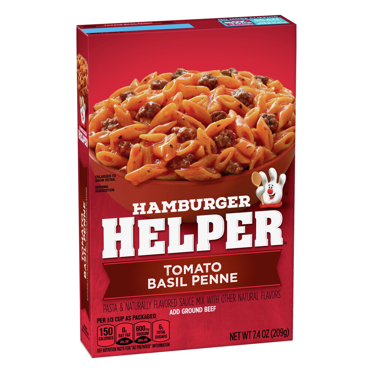 slide 2 of 9, Hamburger Helper Tomato Basil Penne 7.4 oz, 7.4 oz