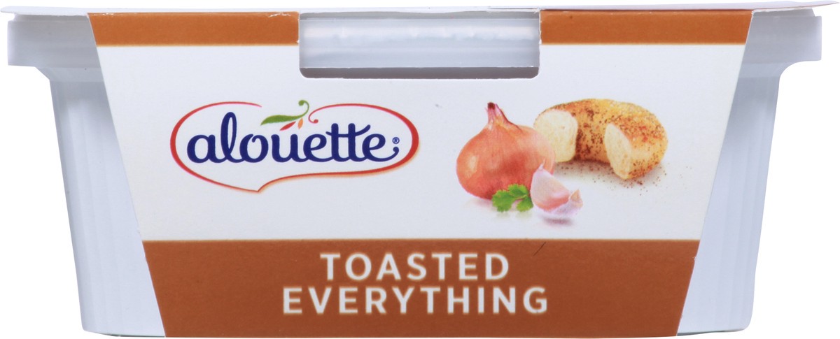 slide 3 of 9, Alouette Toasted Everything Soft Spreadable Cheese, 6.5 oz