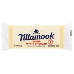 Tillamook Sharp White Cheddar Cheese 8 oz
