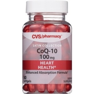 slide 1 of 1, CVS Health Satin Collection Coq10, 90 ct; 100 mg