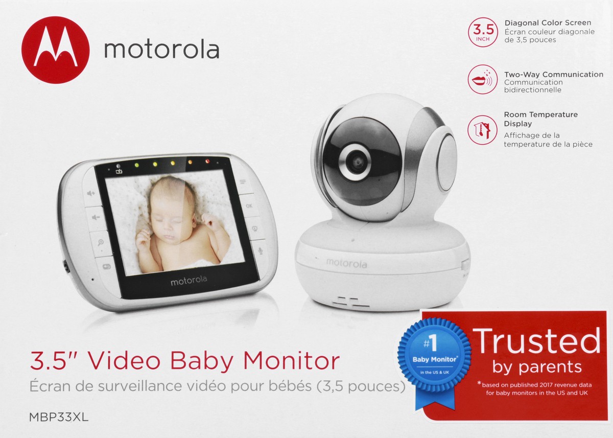 slide 4 of 11, Motorola 3.5 Inch Video Baby Monitor 1 ea, 1 ea