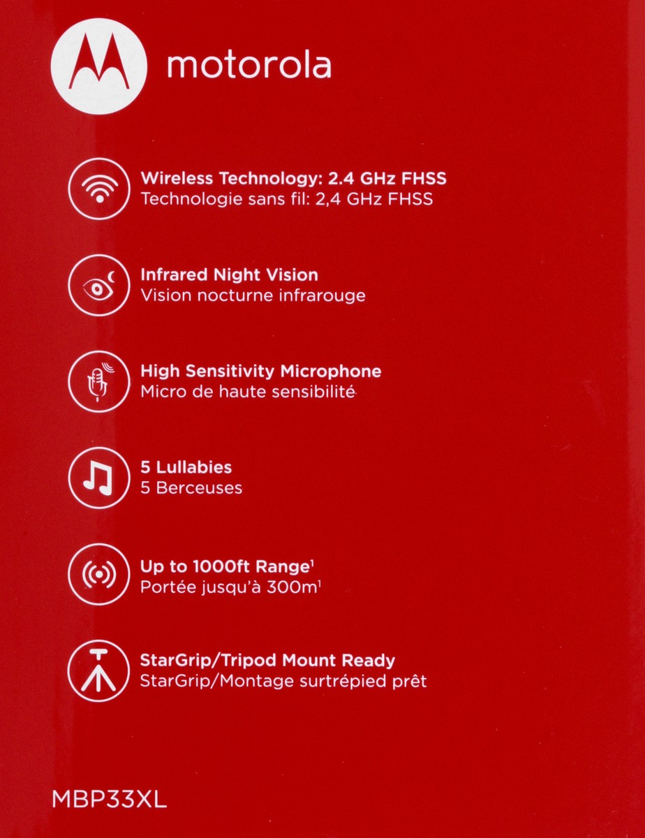 slide 5 of 11, Motorola 3.5 Inch Video Baby Monitor 1 ea, 1 ea