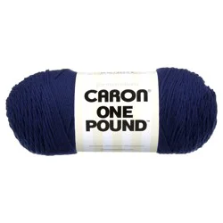 Caron One Pound Yarn, Midnight Blue