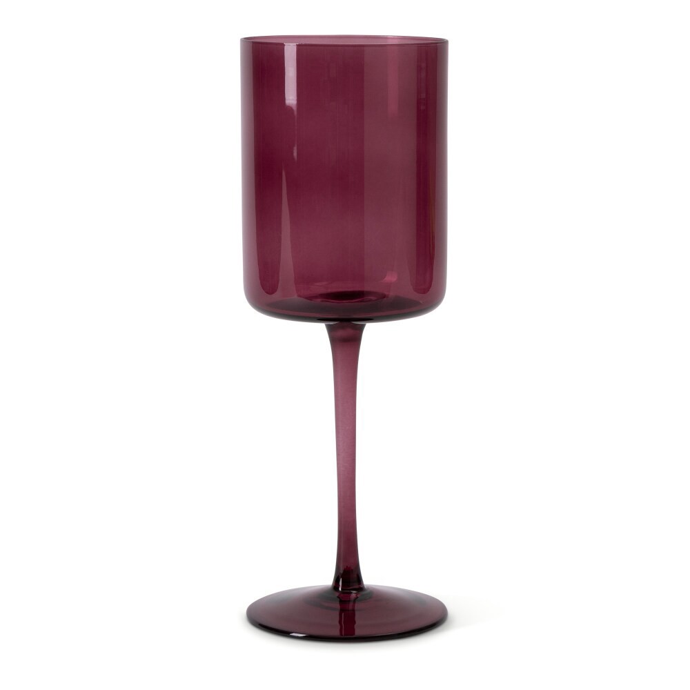 slide 4 of 4, Core Home Wine Glass 2-Pack - Purple, 2 ct
