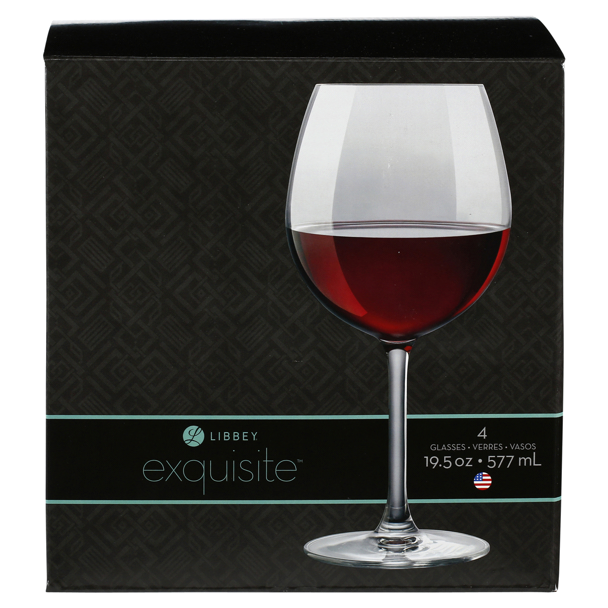 slide 1 of 1, Libbey Exquisite Red Wine Glasses 19.5oz, 4 ct