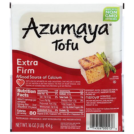 slide 1 of 1, Azumaya Tofu Extra Firm - 14 Oz, 14 oz