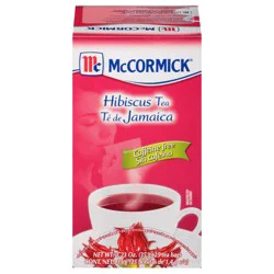 McCormick Caffeine Free Hibiscus Tea 25 Count Box, 1.23 oz
