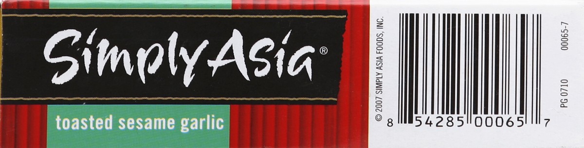 slide 4 of 6, Simply Asia Toasted Sesame Garlic 11 oz, 11 oz