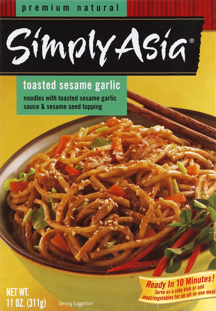 slide 5 of 6, Simply Asia Toasted Sesame Garlic 11 oz, 11 oz