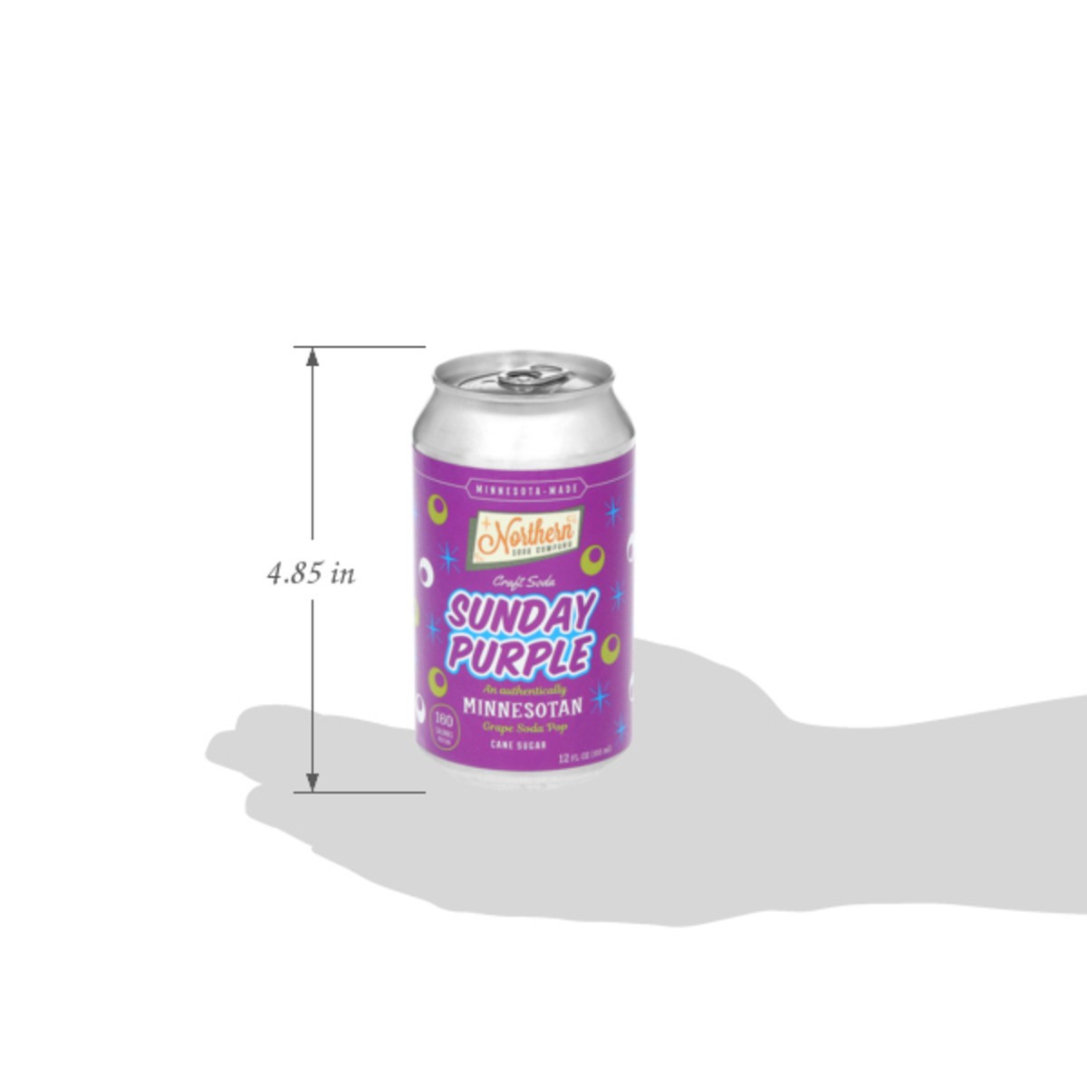 slide 9 of 13, Northern Soda Company Sunday Purple Craft Soda 12 fl oz, 