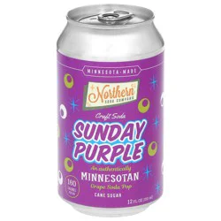 Northern Soda Company Sunday Purple Craft Soda 12 fl oz