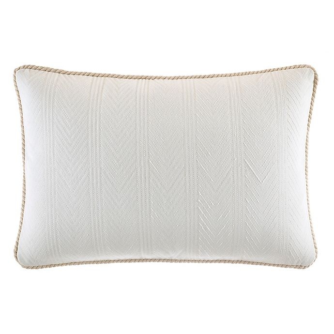 slide 1 of 2, Nautica Saybrook Oblong Quilted Pillow, 1 ct