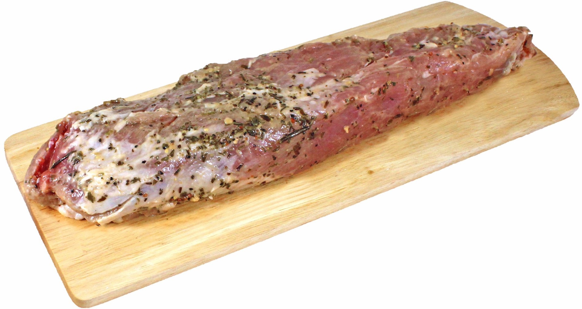 slide 1 of 1, Central Market Marinated Herb Dijon Pork Tenderloin, per lb