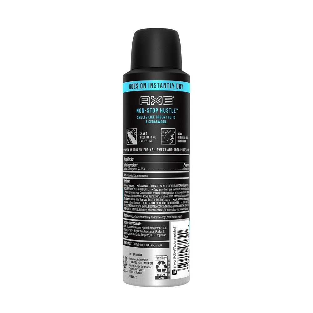 slide 3 of 4, AXE Non-Stop Hustle Antiperspirant Dry Spray, 3.8 oz