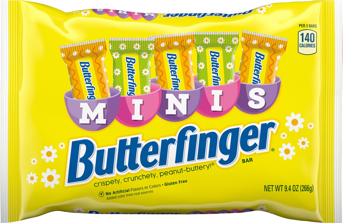 slide 4 of 9, Butterfinger Minis Bar 9.4 oz, 9.4 oz