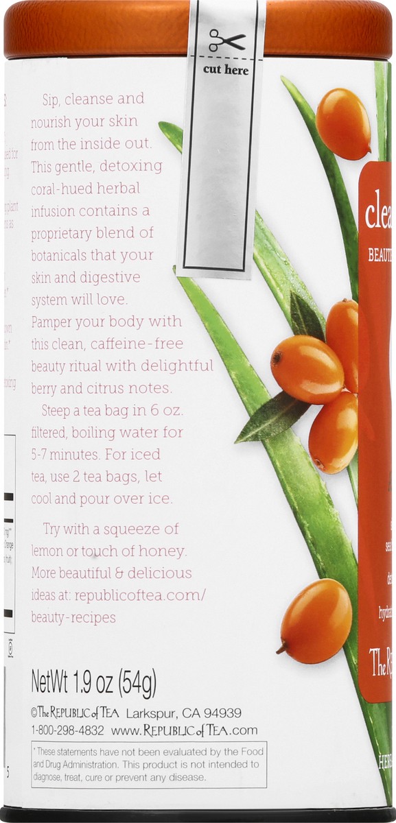 slide 5 of 9, The Republic of Tea Bags Berry Aloe Tea - 36 ct, 36 ct
