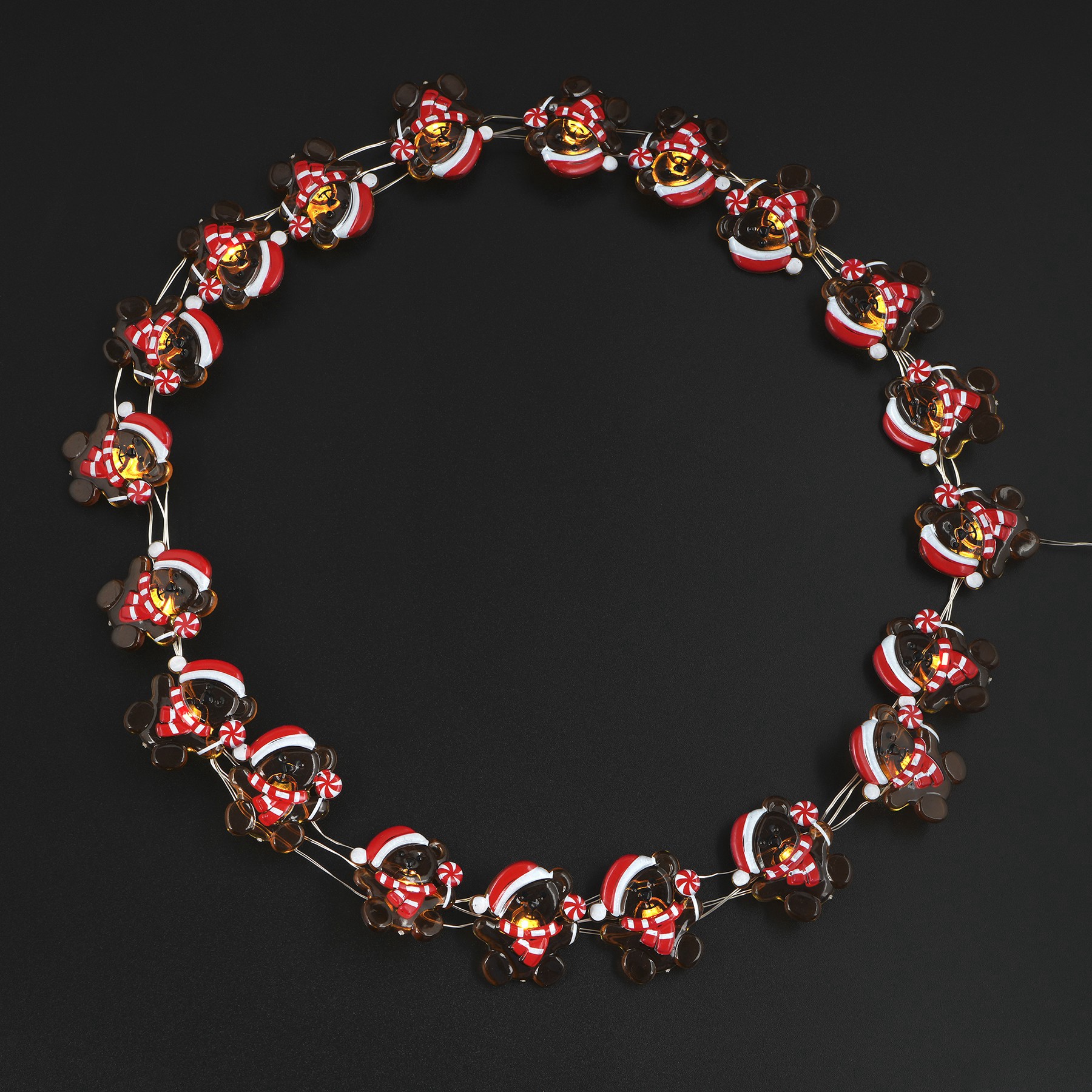 slide 2 of 2, 6ft. Teddy Bears Led Icon String Lights By Ashland, 6.2 ft