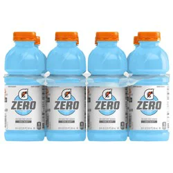 Gatorade Zero Thirst Quencher Cool Blue Sports Drink - 8 ct; 20 fl oz