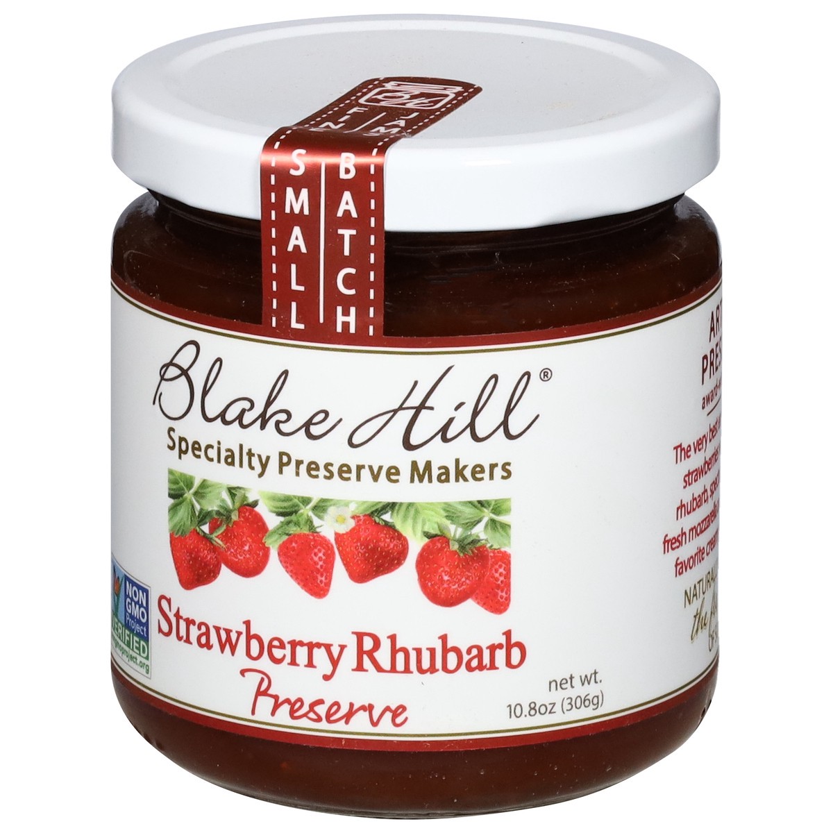 slide 6 of 13, Blake Hill Preserves Strawberry Rhubarb Spread 10.8 oz, 10.8 oz