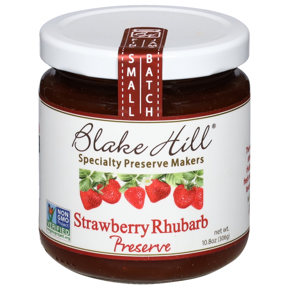 slide 11 of 13, Blake Hill Preserves Strawberry Rhubarb Spread 10.8 oz, 10.8 oz