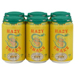 Good People Brewing Hazy IPA Eccentric Southern Ale Hazy Snake Beer 6 - 12 fl oz Cans