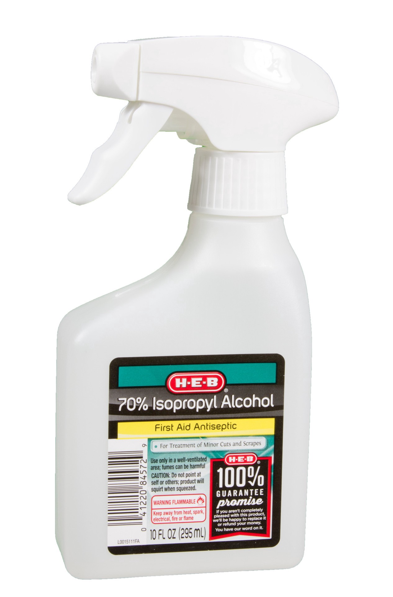 slide 1 of 1, H-E-B 70% Isopropyl Alcohol Spray, 10 oz