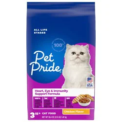 Pet Pride Chicken Flavor Heart, Eye, & Immunity Support Formula Cat Food