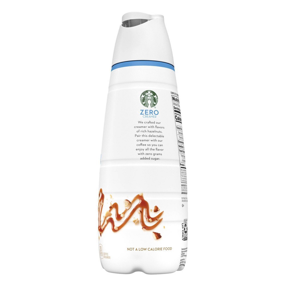 slide 7 of 14, Starbucks Zero Sugar Hazelnut Latte Creamer, 28 fl oz