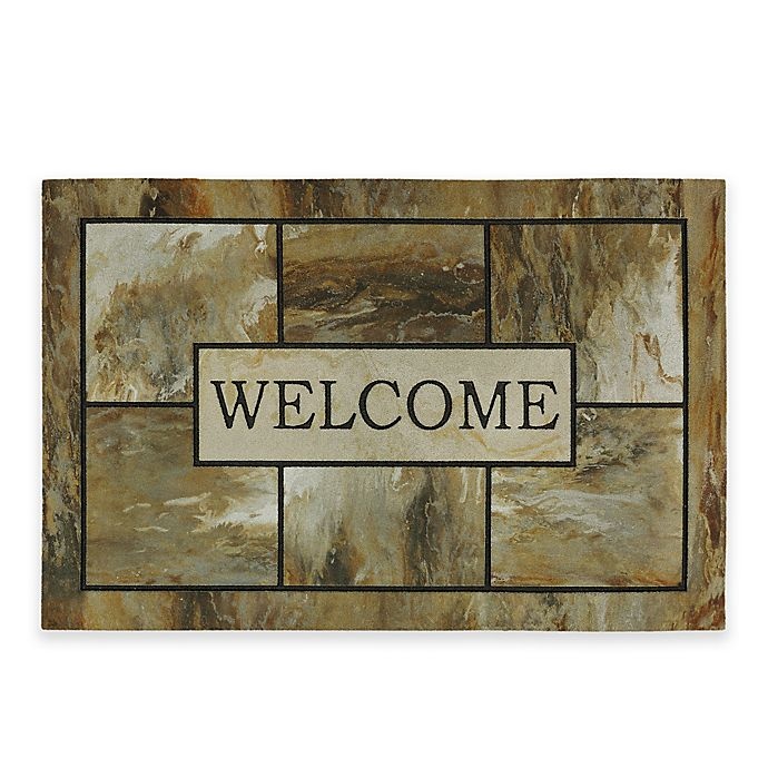 slide 1 of 3, Mohawk Home Natural Mineral Welcome Mat, 35 in x 23 in