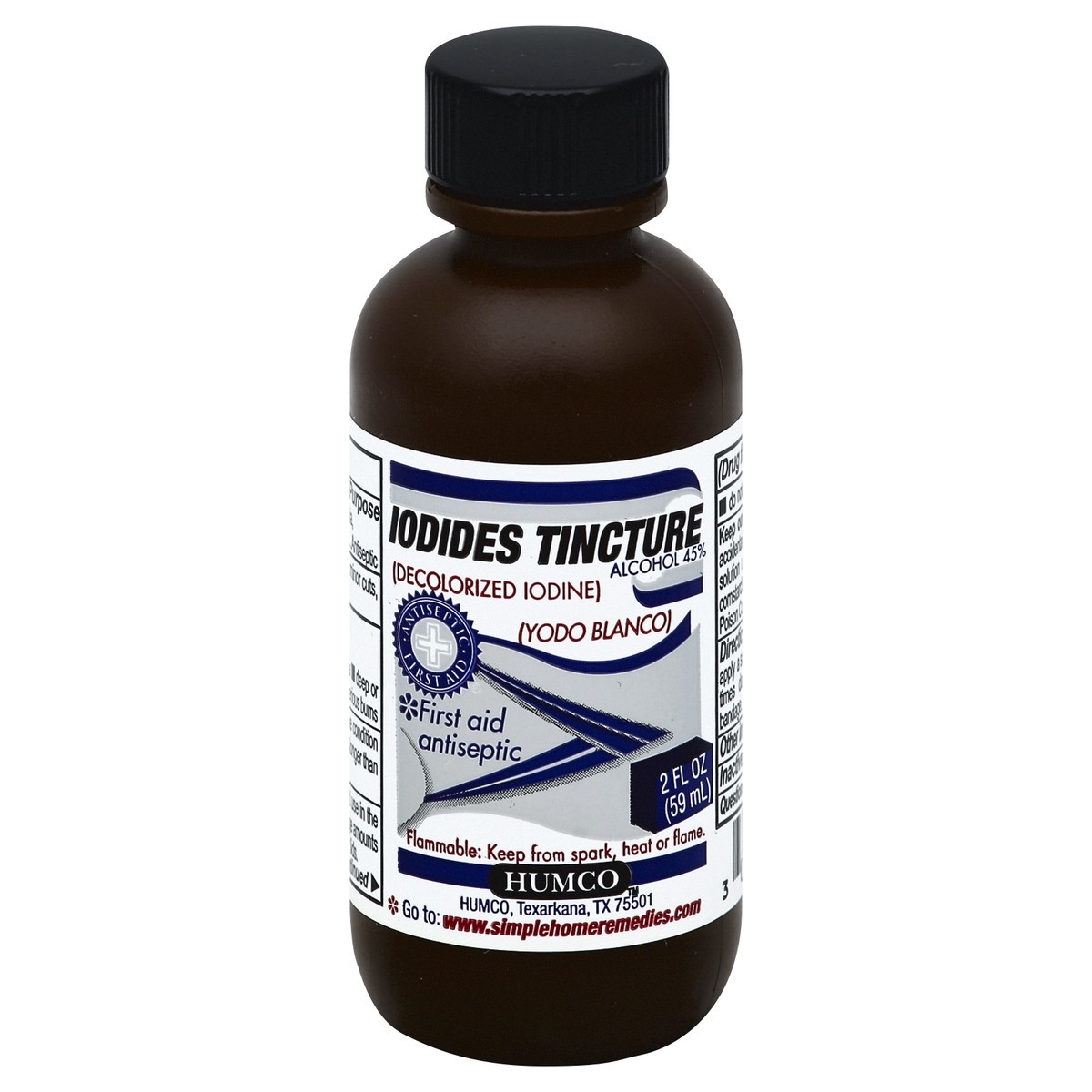 slide 3 of 4, Humco Iodides Tincture Decolorized Antiseptic, 2 oz