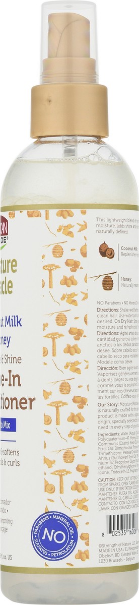 slide 6 of 12, African Pride Moisture Miracle, Leave-In Conditioner, 8 oz